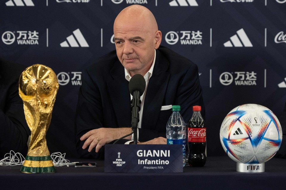 FIFA-voorzitter Gianni Infantino. 