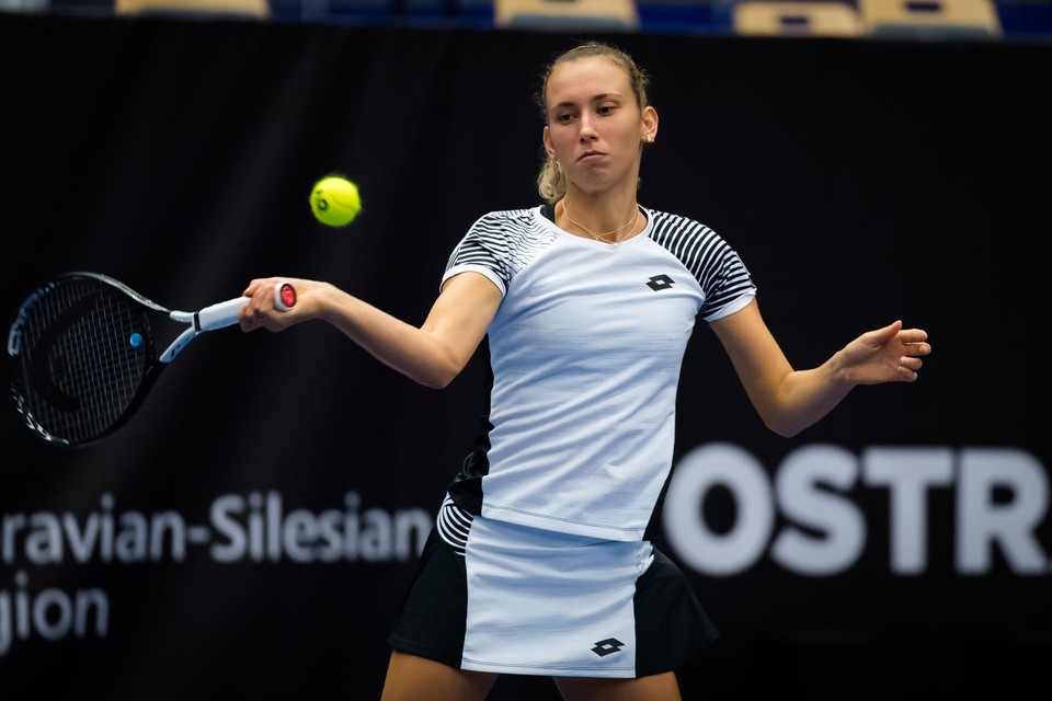 Elise Mertens.