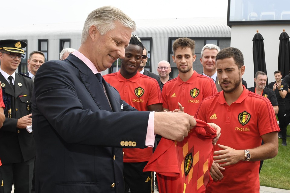 Ook in 2018 kwam koning Filip al eens op bezoek in Tubeke.