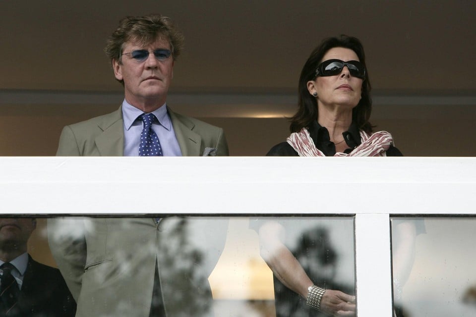 Prins Ernst August van Hannover en prinses Caroline von Monaco in 2008.