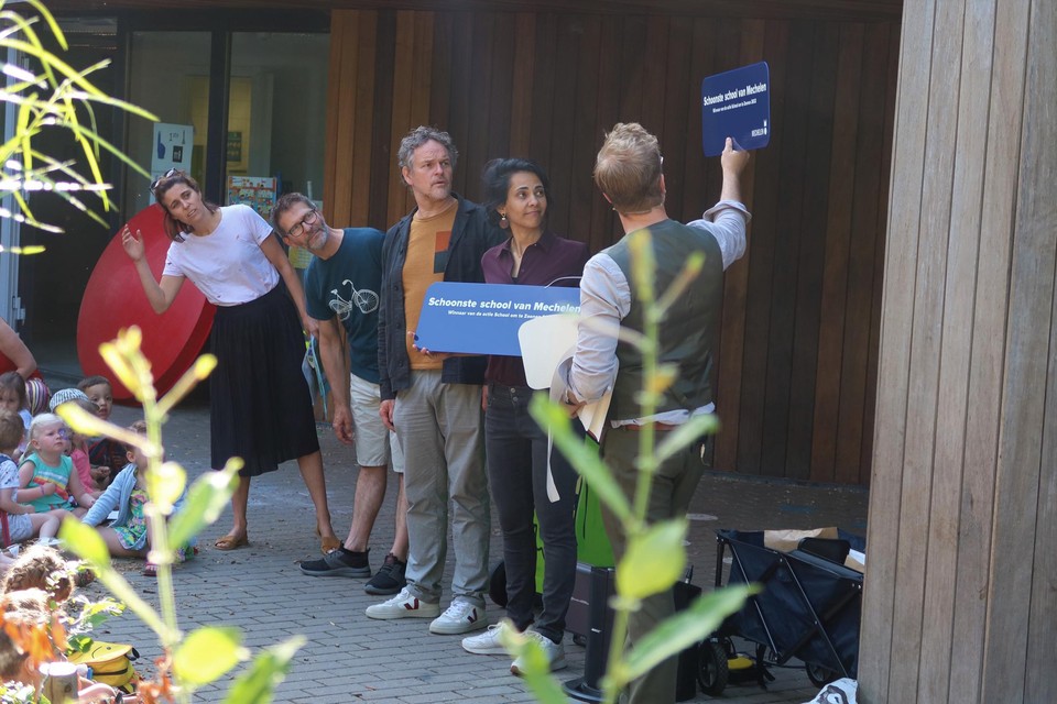 De Wondertuin en BuSo Sint-Janshof werden verkozen tot Schoonste School van Mechelen.