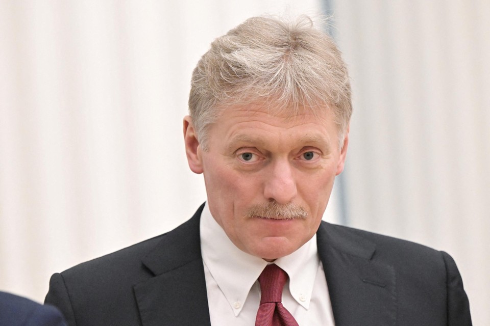 Kremlin-woordvoerder Dmitri Peskov. 