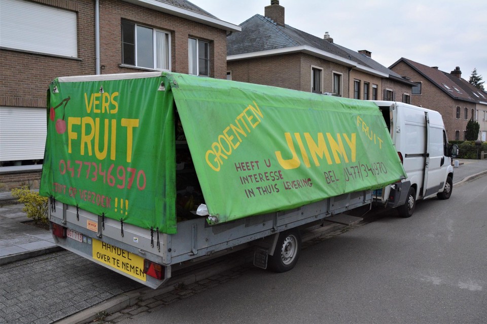 Het bekende fruit- en groentekraam van Jimmy rijdt eind november een laatste keer uit.