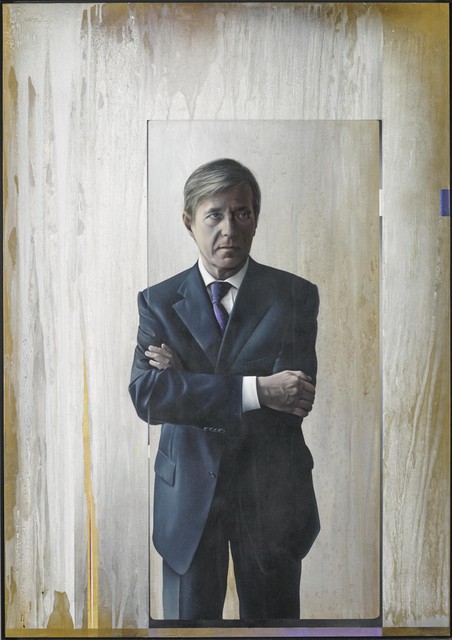 Gouverneur Camille Paulus (1993-2008), geschilderd door Walter Brems in 2003.
