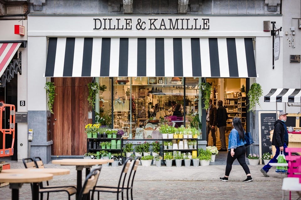 De nieuwe winkel van Dille &amp; Kamille op de IJzerenleen. 