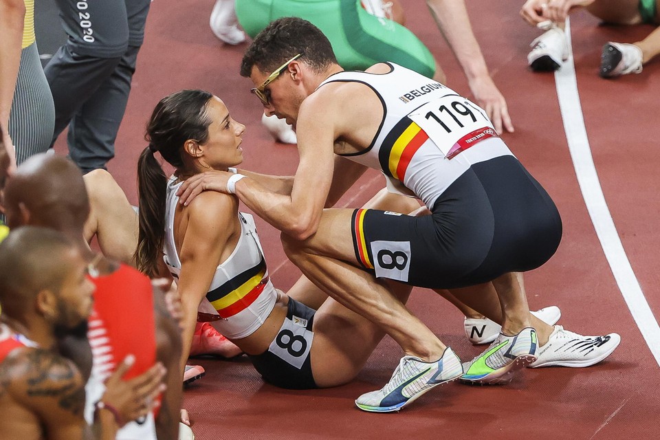 Geen medaille voor de Belgen.