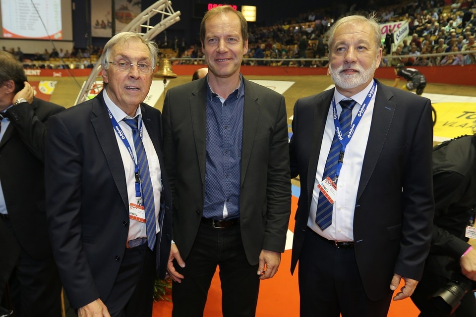 Patrick Sercu (links) is tevreden over de zesdaagse