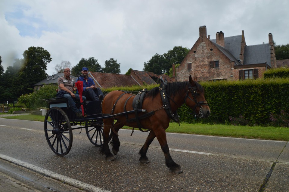 Langs de oude brouwerij in Pulderbos.