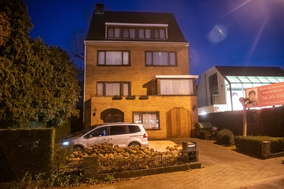 Archieffoto van de woning van burgemeester De Wever. 