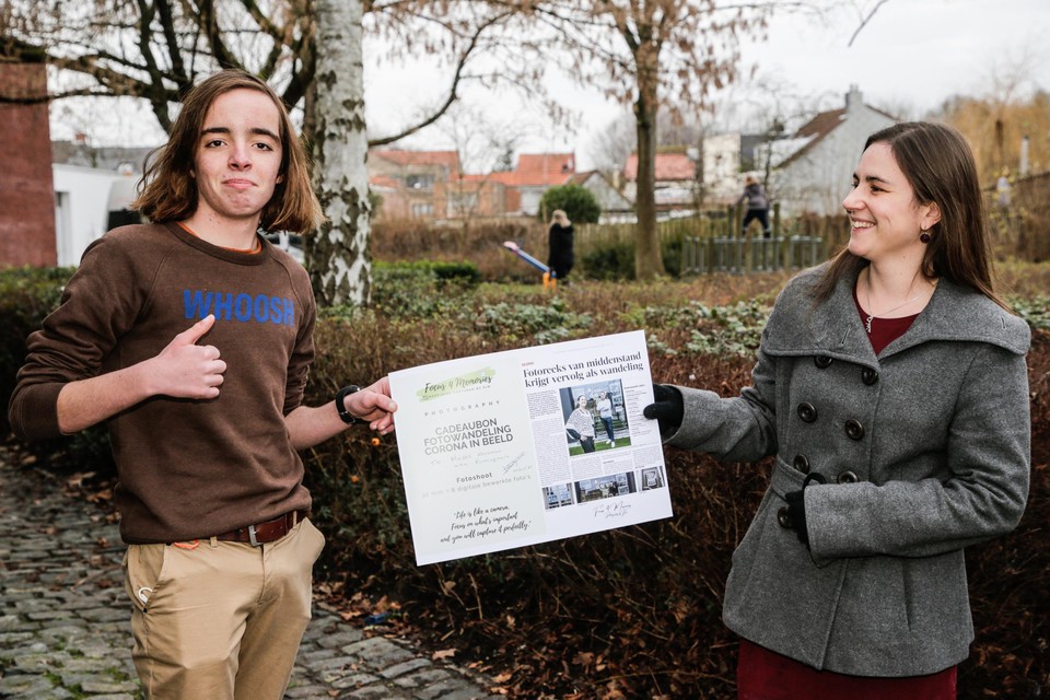 De 14-jarige Matts won de fotowedstrijd ‘Corona in beeld’.