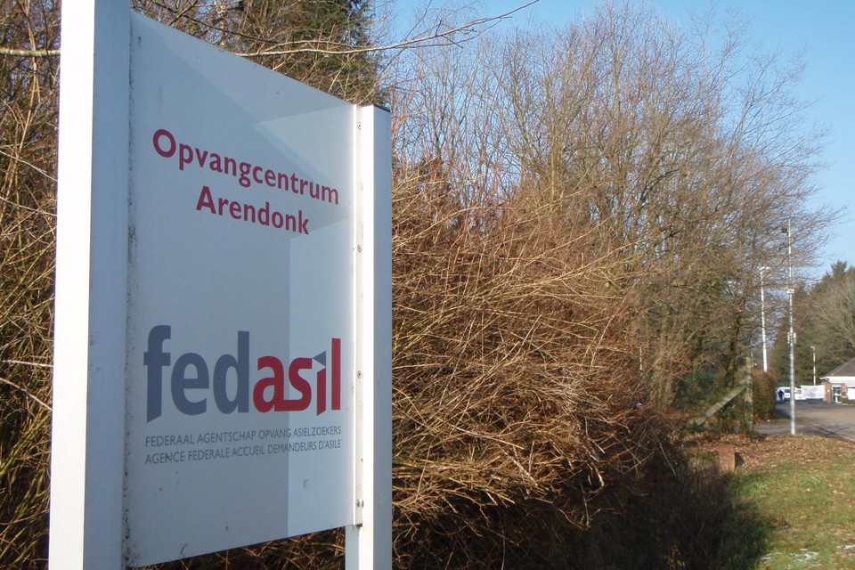 Het asielcentrum Totem van Fedasil in Arendonk.