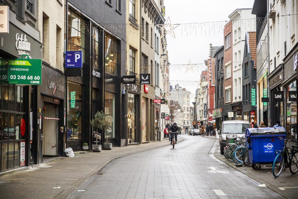 Kammenstraat in Antwerpen. 