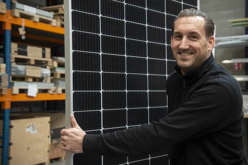 Wim Dirickx van Belgian Solar uit Geel. 