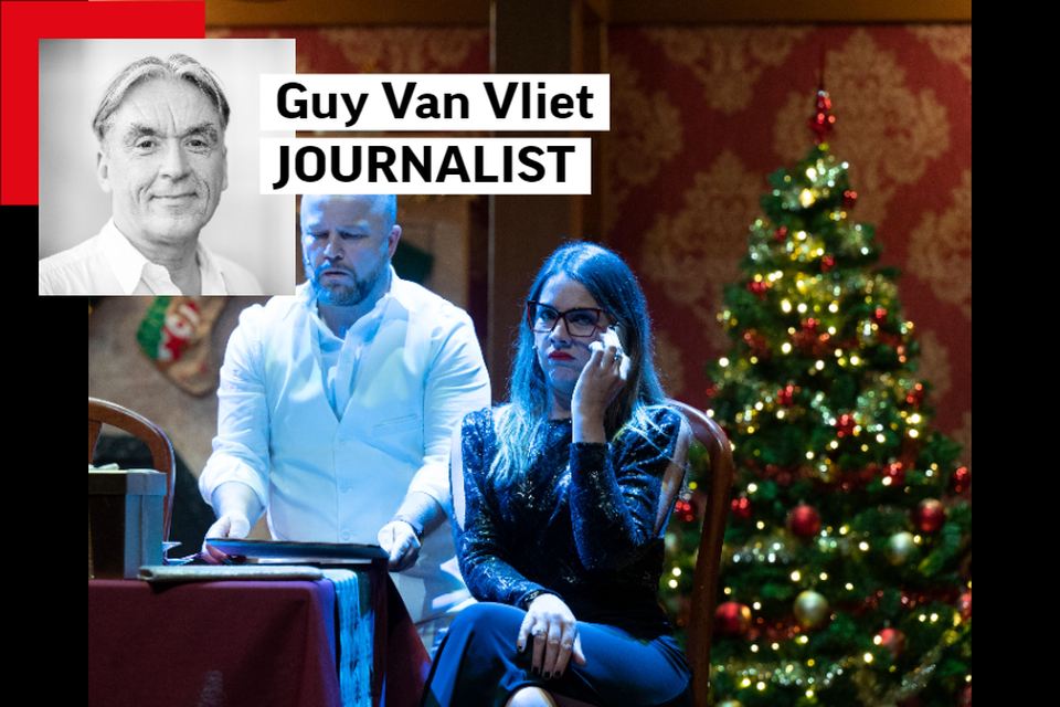 Sven De Ridder en Leen Dendievel stelen de show in de hartverwarmende kerstkomedie Ne geestige kerst. 