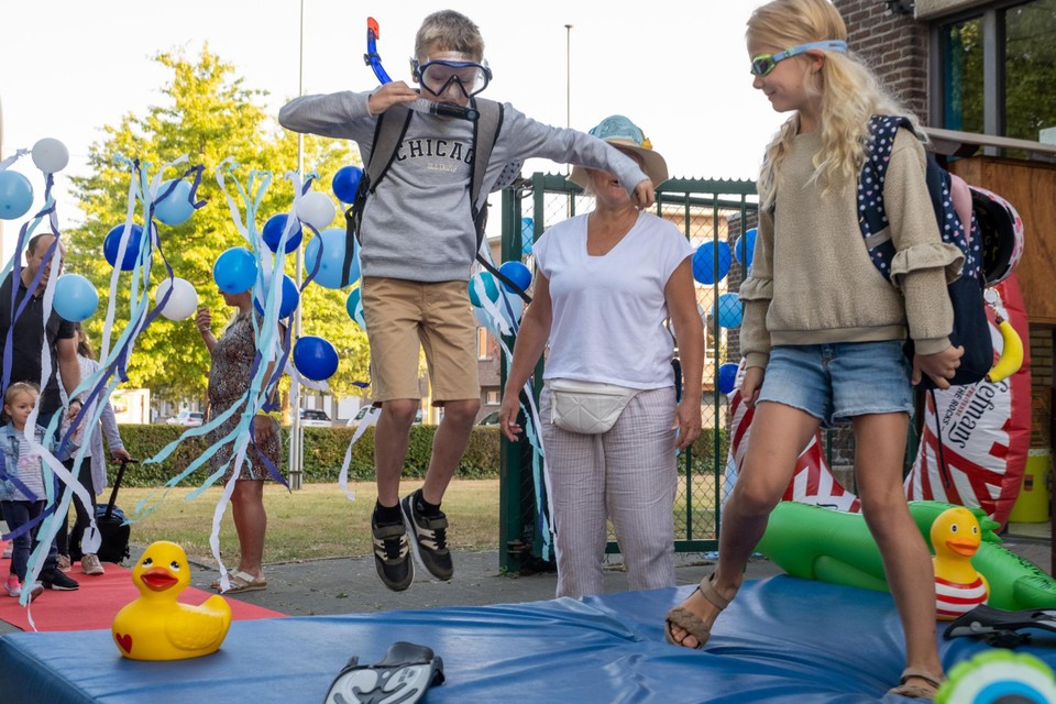 Klaar voor het nieuwe schooljaar. 