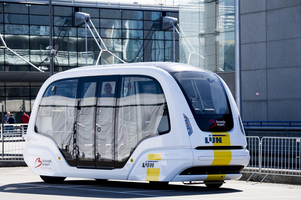 Deze shuttles zijn al even te zien op de luchthaven in Brussel.