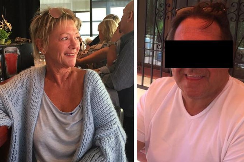 Riet Suy (links) kwam in Calpe om het leven, haar partner Danny L. staat terecht.