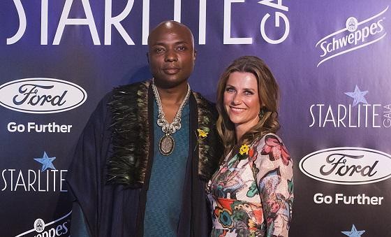 Märtha Louise met haar nieuwe Amerikaanse vriend Durek Verrett.