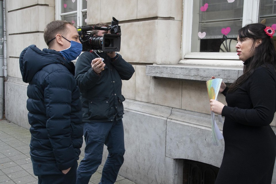 Journalist David Boati interviewt Inge Jansen van De Frakstok.
