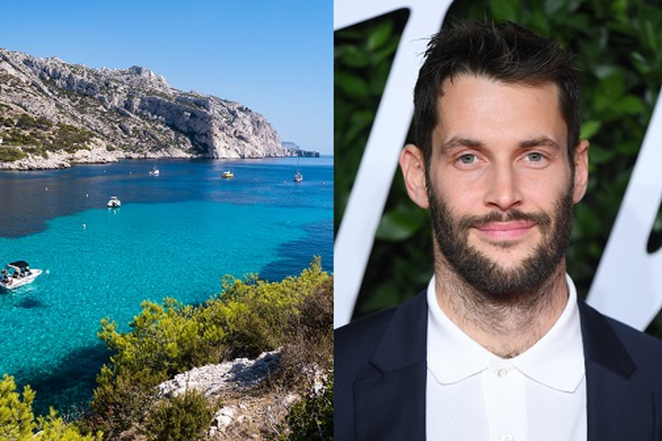 De Calanque de Sormiou, een van de favoriete plaatsen van de ontwerper.