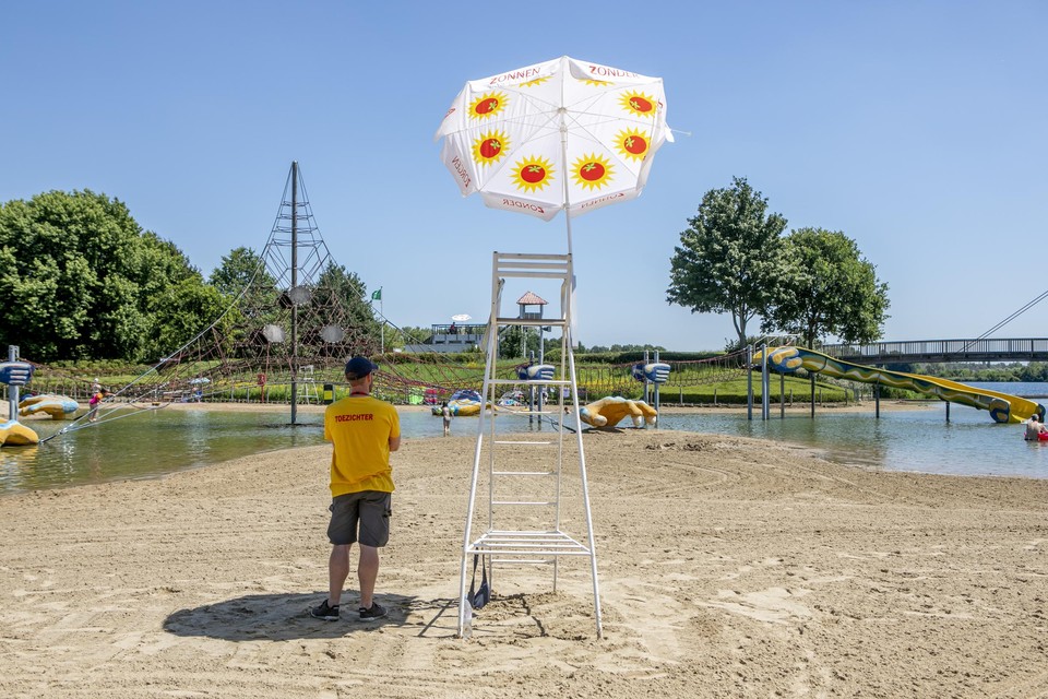 De huidige speelvijver ruimt plaats voor een nieuwe, natuurlijke waterspeeltuin.