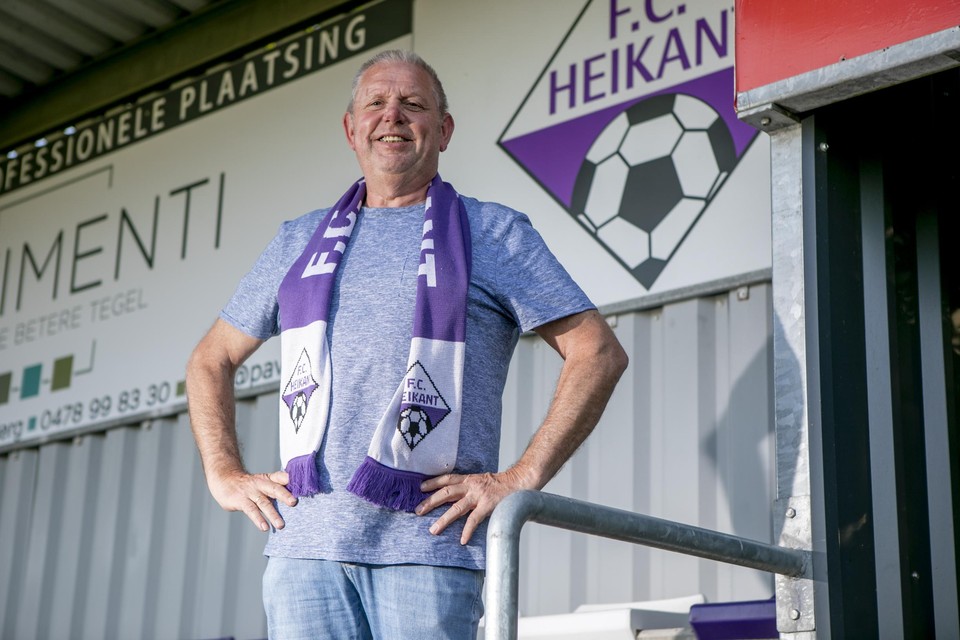 Voorzitter Jan Hendrickx van FC Heikant.