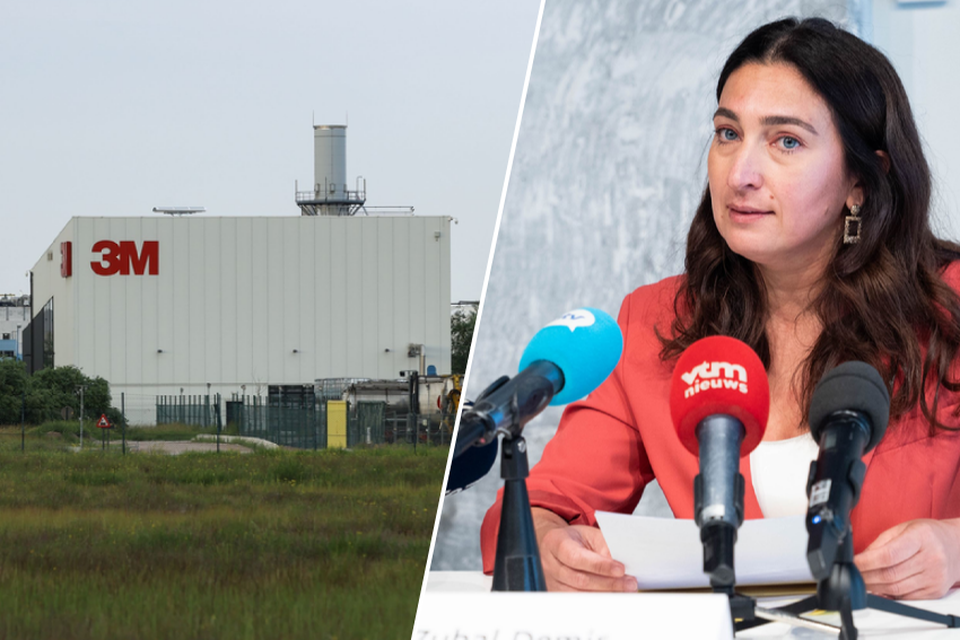 Chemiereus 3M betaalt ruim een half miljard euro om de met PFOS vervuilde grond te saneren. “Indien nodig, kunnen er later nog claims volgen”, zegt Vlaams minister van Omgeving Zuhal Demir (N-VA).  