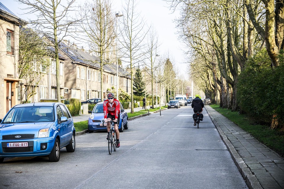De Saffierstraat in maart van dit jaar.