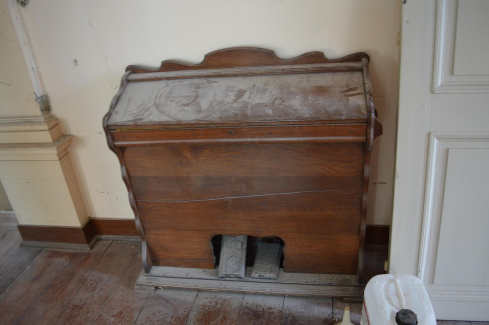 There is even an organ still working in the rectory. 