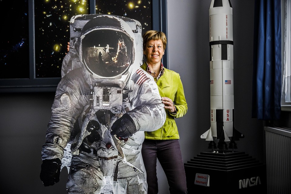 Professioneel astronaut worden zit er niet meer in, weet pilote en astrofysicus Nancy Vermeulen. “Maar ooit geraak ook ik nog in de ruimte, dat geloof ik oprecht.”