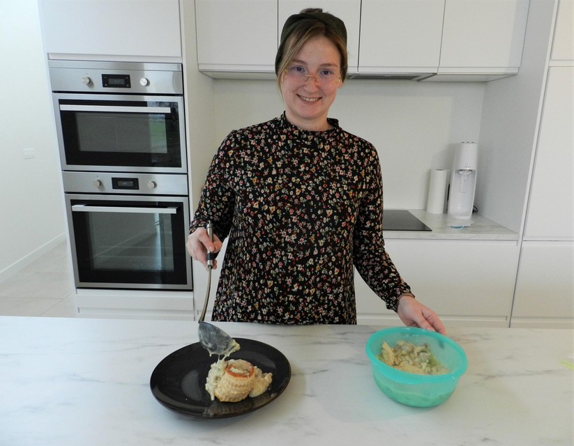 Drie dagen per week is Lore in haar keuken aan het werk voor Talloor. 
