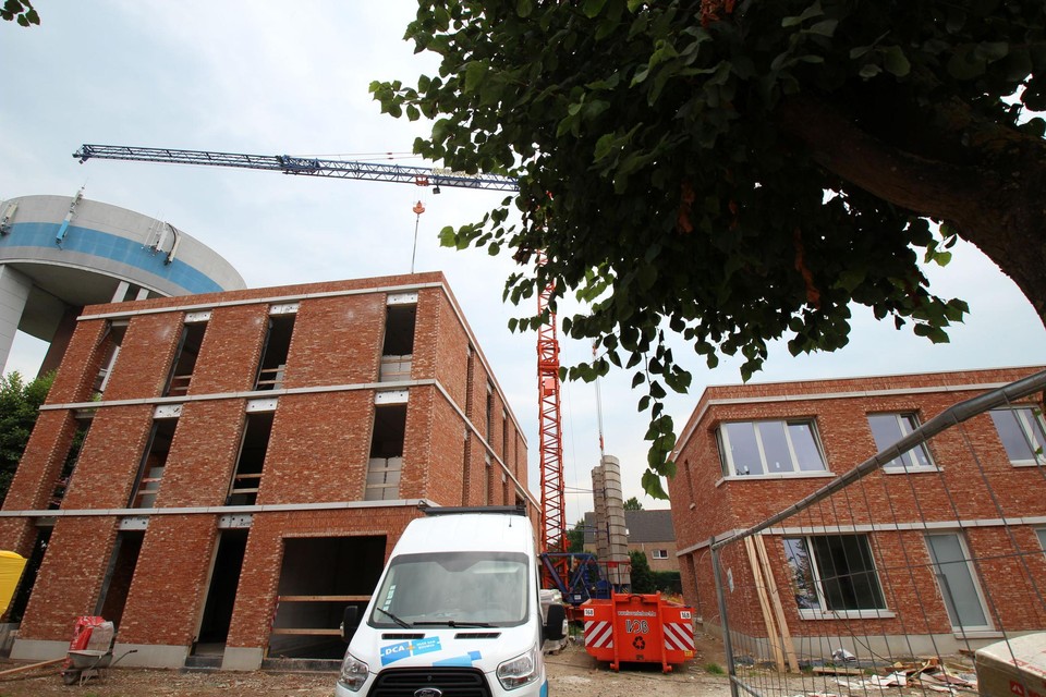 Residentie Watertoren is in aanbouw. 