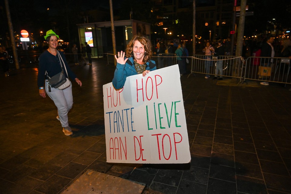 Sommige lopers konden rekenen op privésupporters.