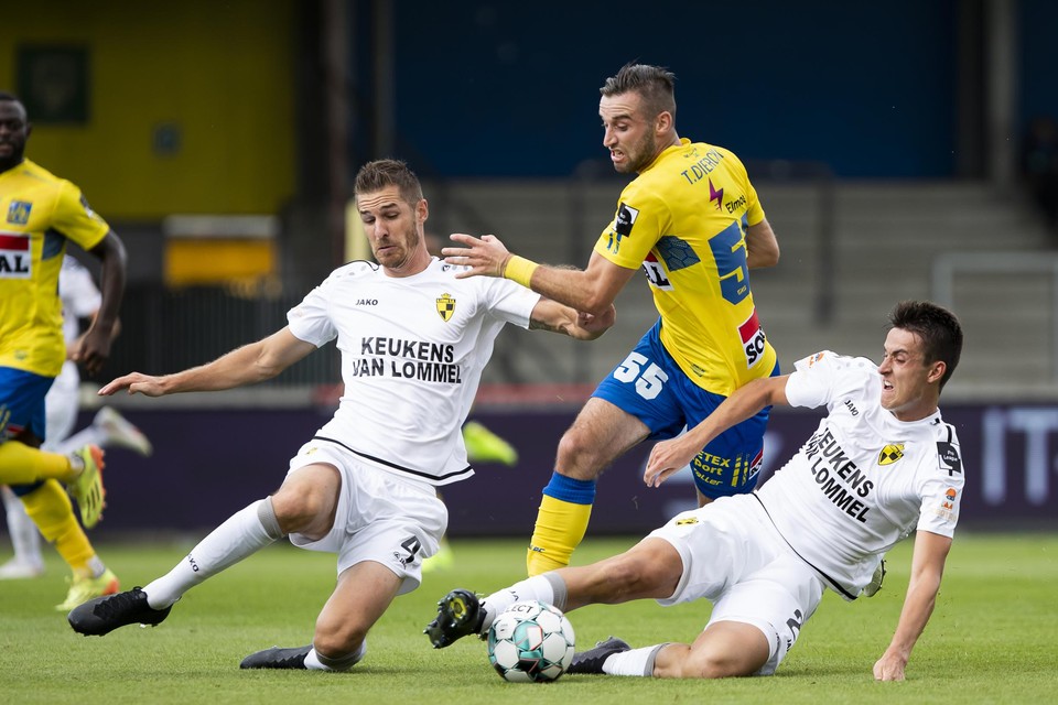 Dierckx in een vorige derby tegen Lierse.