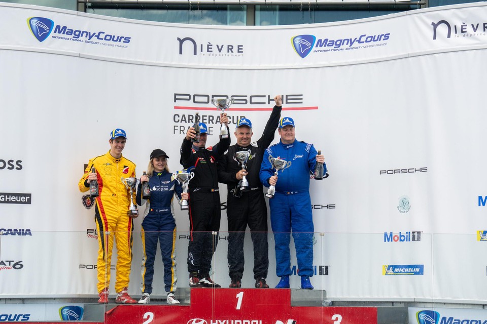 In Magny-Cours behaalde Yana de tweede plaats.
