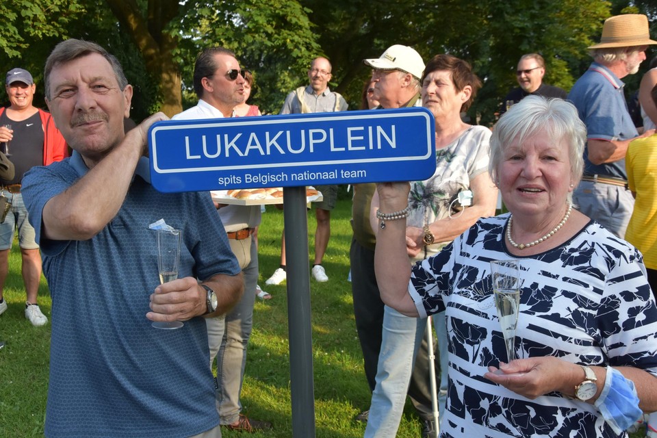 Marc Vermeulen en Rosa Meskens zijn fans van Lukaku. 