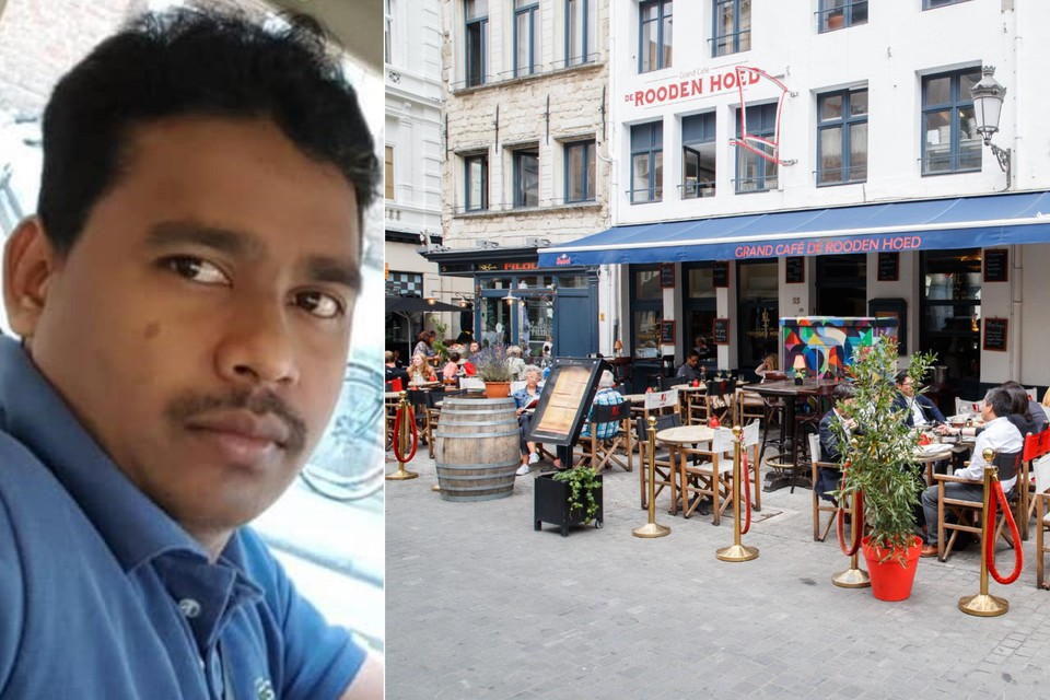 Vikkie (36) werkte als kok in Grand Café De Rooden Hoed in Antwerpen.