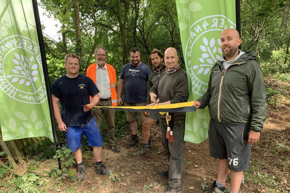 Deze zomer stelde Beer 4 Nature het stuk bos in Geel-Bel al open voor recreanten.