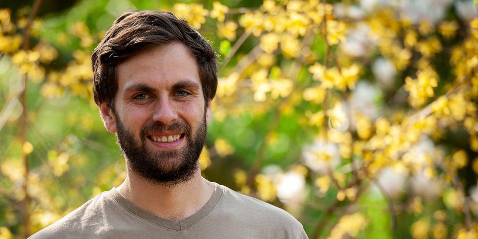 Jan Dams, coördinator van de vogelafdeling in de Zoo van Antwerpen geeft wat toelichting bij de diersoort.