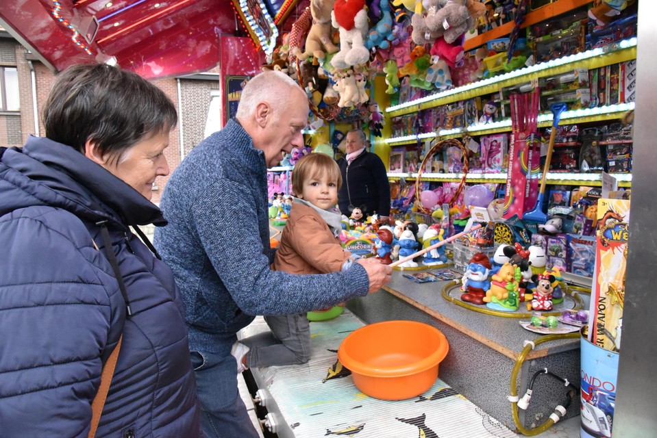 Smurfen vangen met opa.