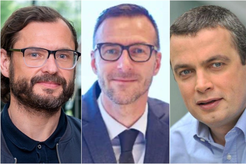 Enkele bestuurders van Let’s Go Urban. Vlnr. Rob De Donder, Tim Baart en Michel Looyens.