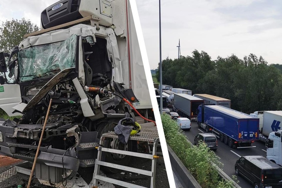 De E17 in het Waasland was donderdag het toneel van verschillende incidenten en ongevallen.