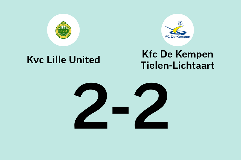 Lille United B - KFC De Kempen