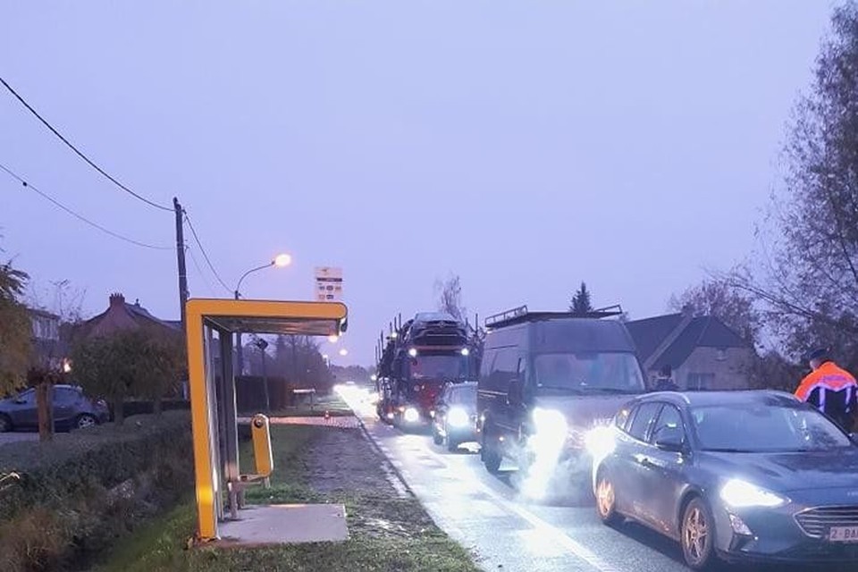 De politie hield vanmorgen een stipheidsactie in Ranst.