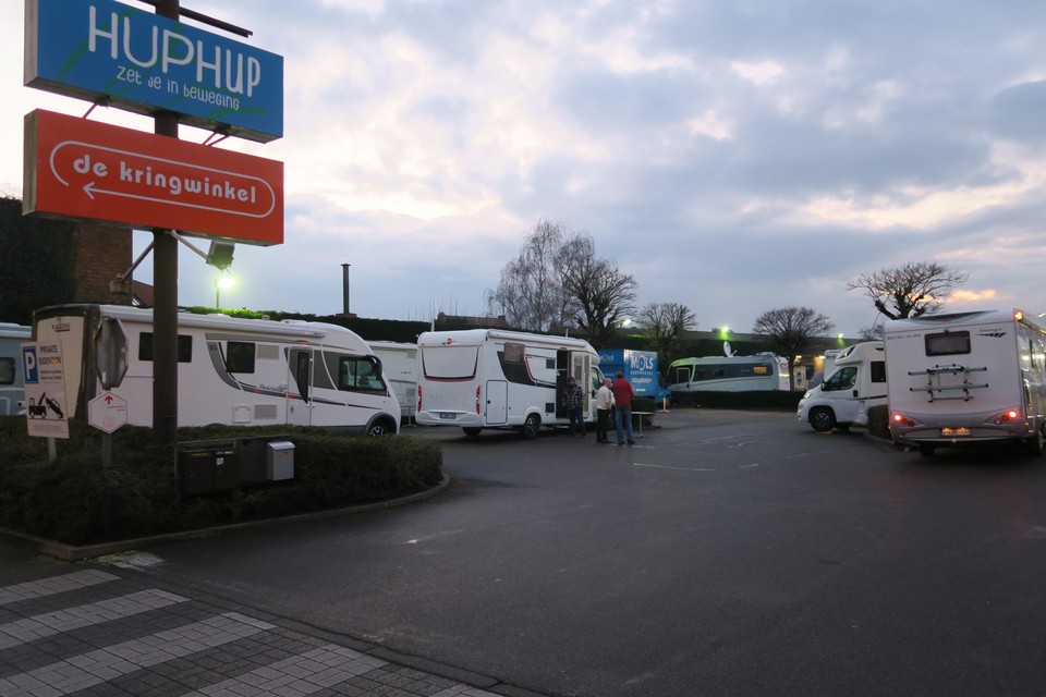De semipublieke parking in de Venstraat liep de voorbije weken geregeld goed vol voor de camper-formule van Pot au Feu.