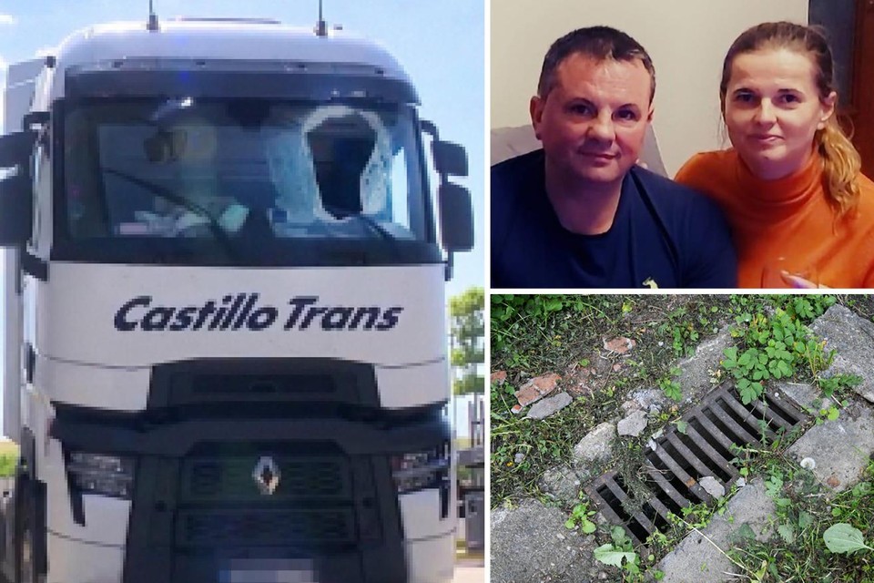 Bij het incident op 11 mei kwam een Roemeense vrachtwagenchauffeur om het leven, zijn echtgenote (rechts) zat bij hem in het voertuig op het moment van zijn dood.