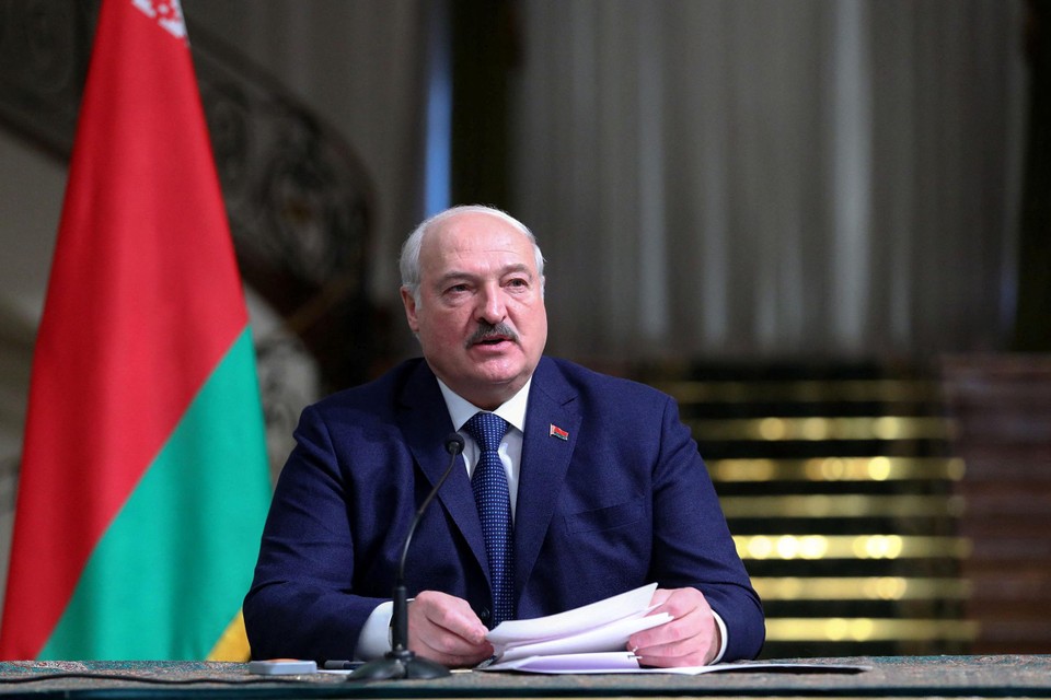 Wit-Russisch president Aleksandr Loekasjenko