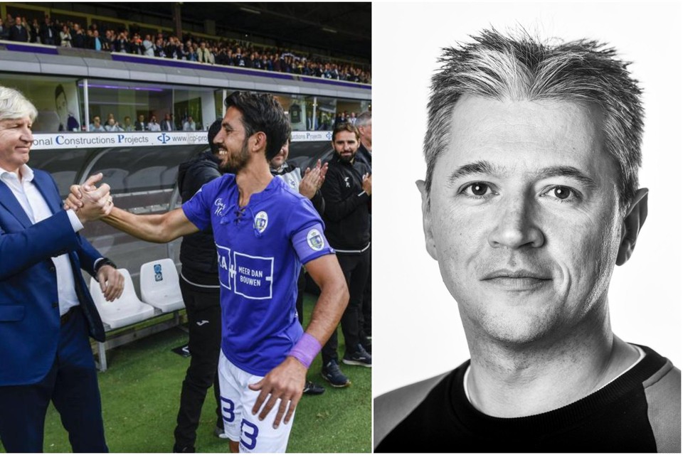 Brys als trainer en Losada als speler op het Kiel in 2018.