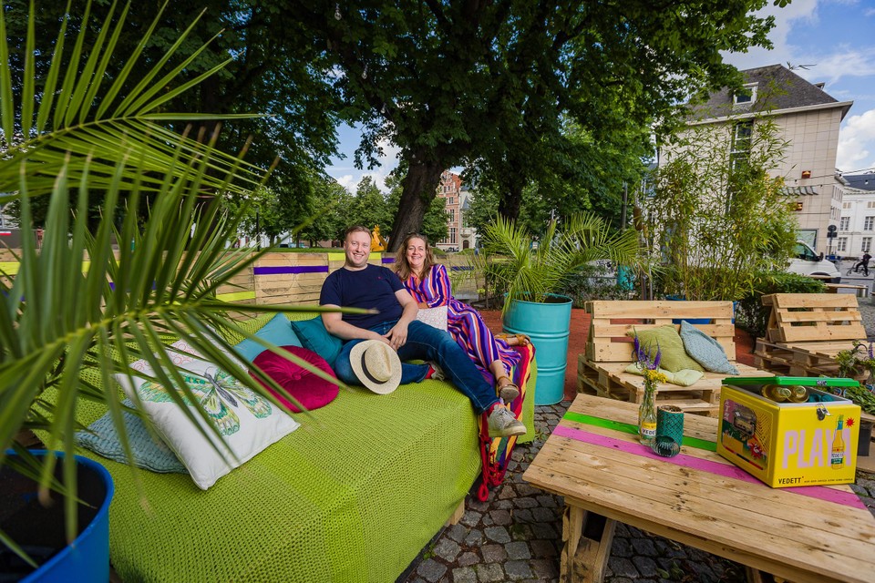 CU’bar is aangekleed in Cubaanse sfeer.