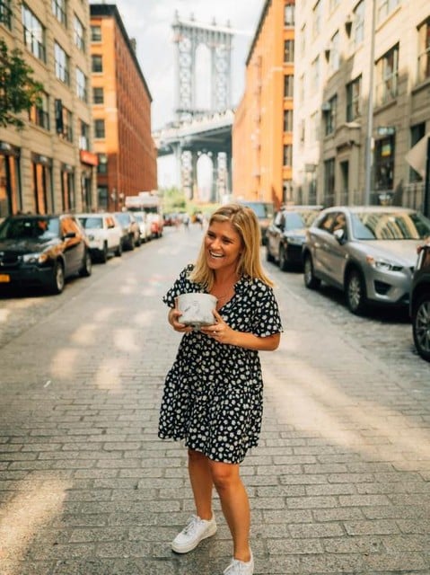 Pauline Dhaenens in New York.